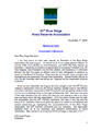 Blue Ridge Association Newsletter - November 2010